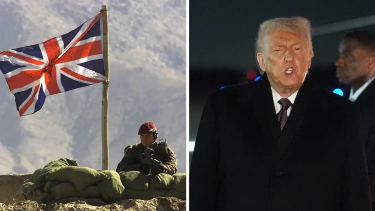 Britannia reagoi jyrkästi Trumpin kommentit Afganistanin joukoille