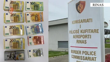 Kitajci so poskušali pobegniti iz Albanije z več kot 60 tisoč evrov neprijavljenih, ujetih v Rinasu