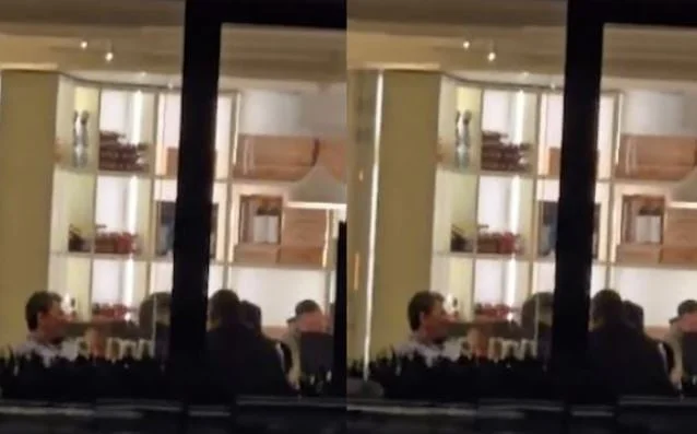 Branca sopars amb la filla i el nuvi de Vlara