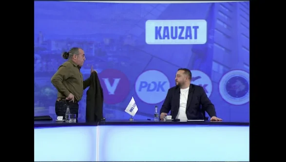 “Hi ha un ximple”, “ets un home boig” Quan s'ha acabat el debat humà, Halil Matosh va deixar l'estudi (Vídeo)