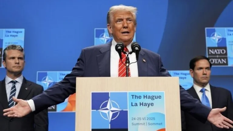 Trumpin vahva lausunto: Ilman minua NATO olisi historian tuhkassa