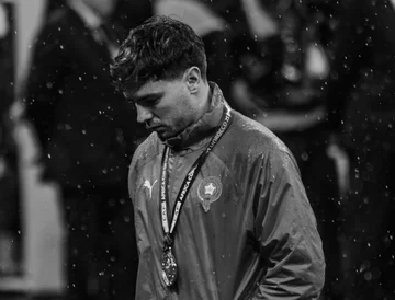 Reagon po raz pierwszy Brahim Diaz, po przegranej ostatniej nocy.