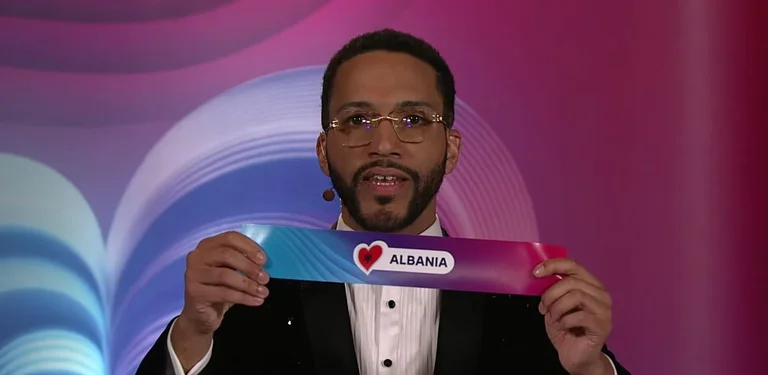 Albania wykonuje drugą półfinałową noc Eurowizji 2026