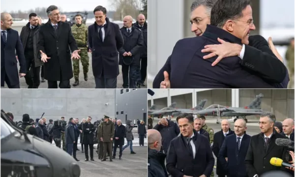 Sekretarz - Generał NATO podczas oficjalnej wizyty w Chorwacji