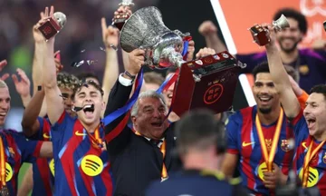 Laporta: Barcelona gra w spektakularną piłkę nożną