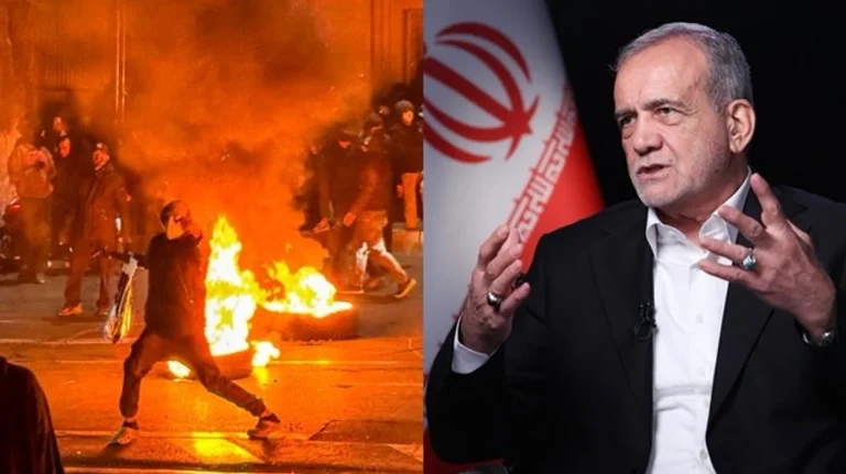 Irán elnöke megtöri a csendet, külföldi erőket hibáztat tiltakozásért.