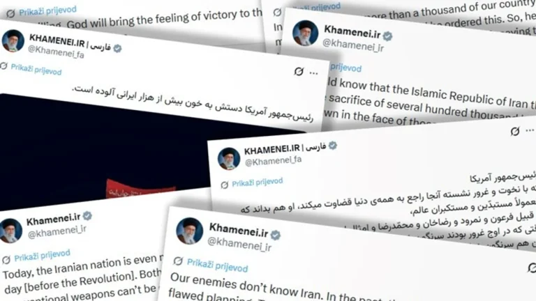 Iran zamyka internet, ale Khamene nadal pisze, jak to możliwe?