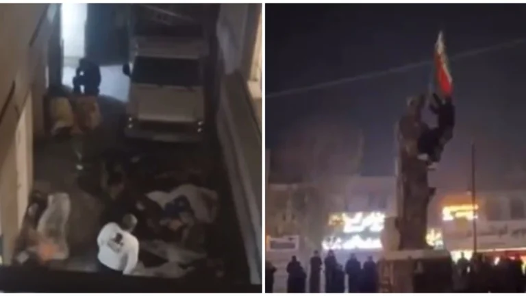 Irans regim hotar demonstranter med avrättningar och massskjutningar