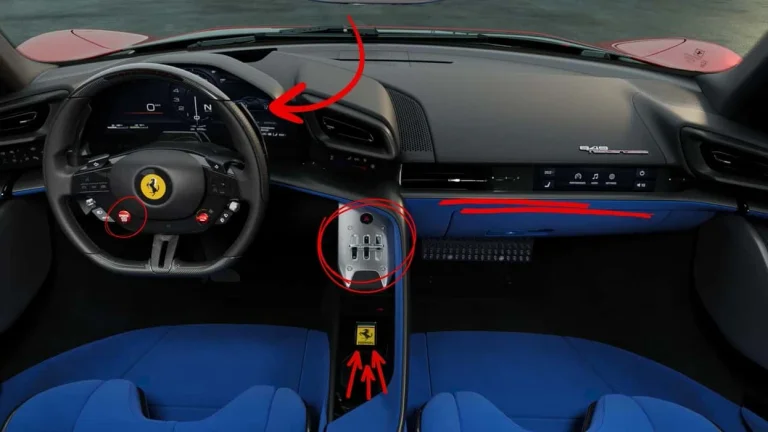 Därför är interiören av Ferrari 849 Testarossa så bra.