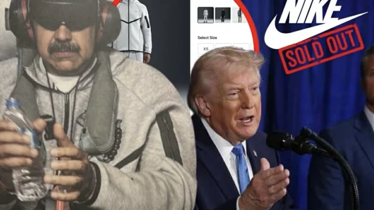 Maduro's virale foto verhoogt de wereldwijde interesse in Nike sportkleding