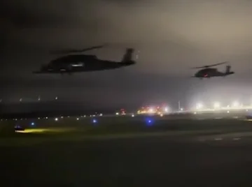 Izidejo prve slike iz operacije Venezuele: Black Hawk Helicopter na Macauju