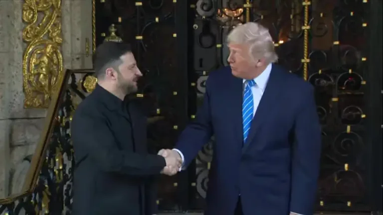 Trump är värd för Zelensky på sin bostad i Florida, fredssamtal i Ukraina