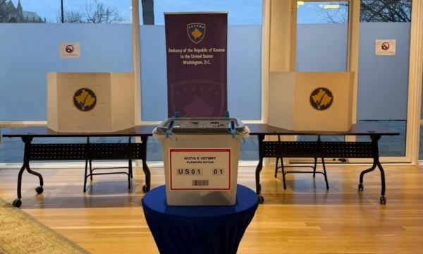 De ambassade van Kosovo in Washington opent ook stembureaus