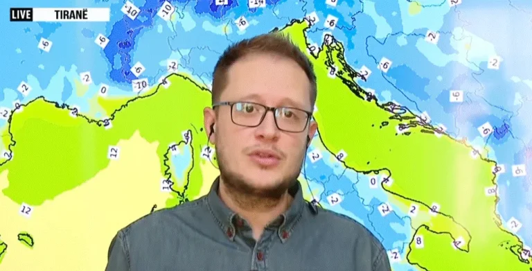Förra årets kort: Albanien, det här är nyårstemperaturer