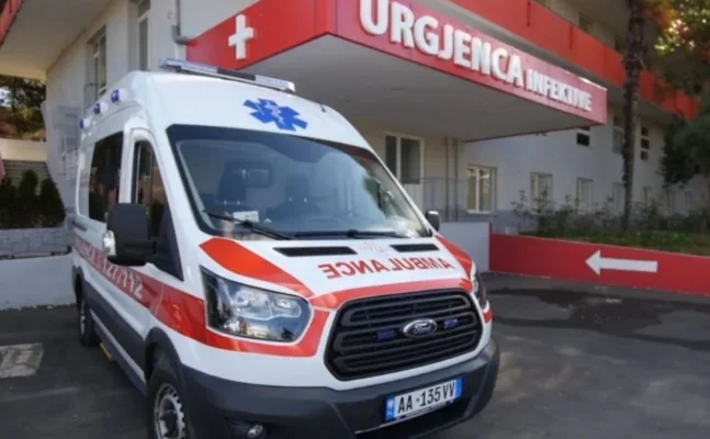 Första fruktfallet diagnostiserat i Albanien, infekterat av ett barn
