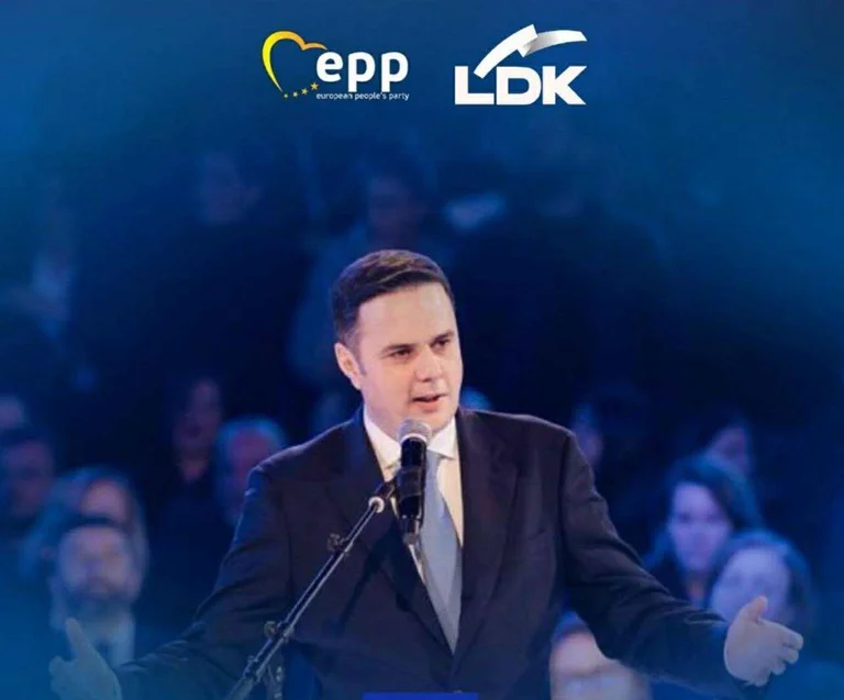 Europeiska folkpartiet stöder LDK: Lumir Abdixhiku erbjuder hopp till medborgare