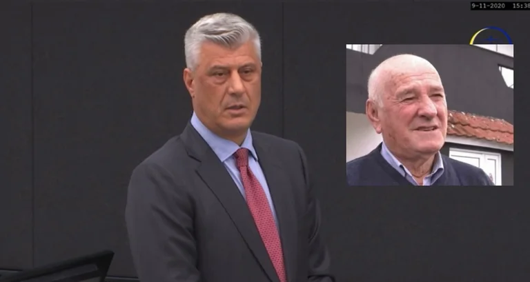 Thacis familj uttrycker kondoleanser för Salih Mustafs fars död