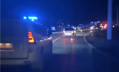 Zware verkeersongeluk op de snelweg Arber Xhaferi, gewond