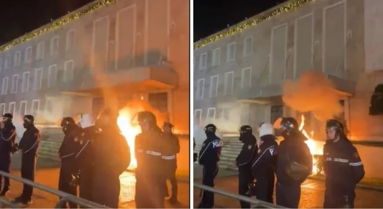 4 Пострадали от протеста в Тирана снощи