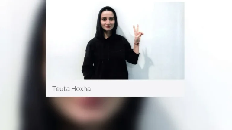 De geschiedenis van Teuta Hoxha, 13 maanden gevangenis na protest tegen Gaza