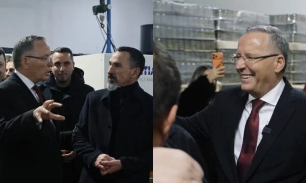 Hamza odwiedza firmę w Gjakovie: Zmienimy prawo własności i obniżymy cenę energii elektrycznej (Video)