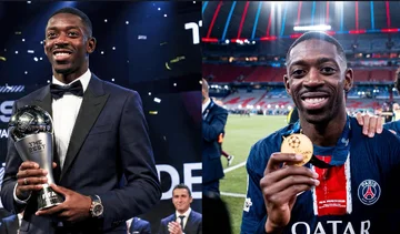 Ousmane Demele jest ogłoszony najlepszym na świecie z FIFA