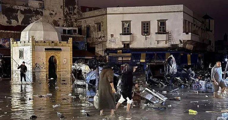 Tens Dead From Flooding in Morocco