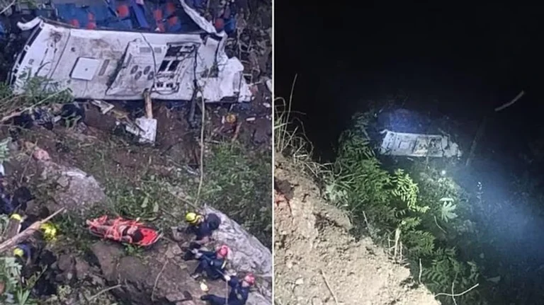 Tragedia: Koulubussi putoaa kalliolta Kolumbiassa, 16 kuollutta ja 20 loukkaantunut