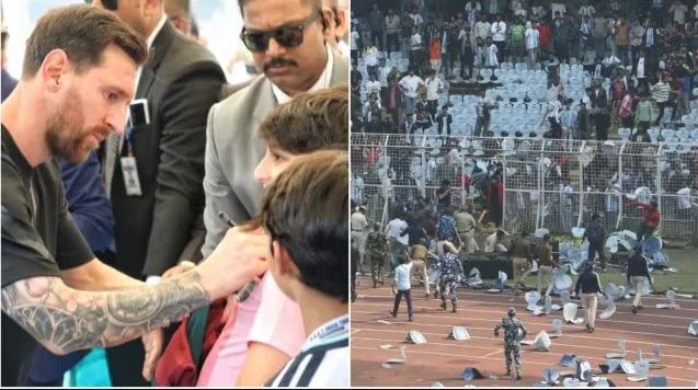 Fani w Indiach źli na Messy zostali tylko 20 minut