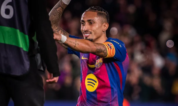 Ratkaiseva Raphael, Barcelona voittaa 2-0 Ossawa ja vahvistaa johtaja La League