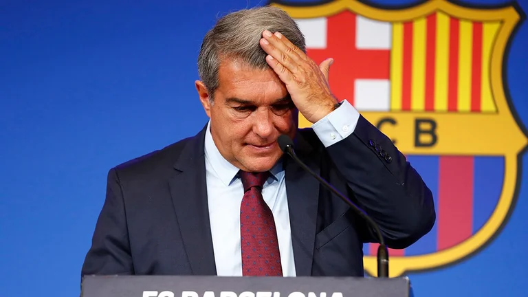 Barcelona Laport pojawia się dziś przed sądem.