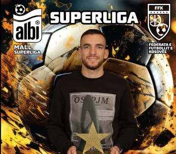 Malisheva Arlind Veliu erhält Wochenpreis in Superleague