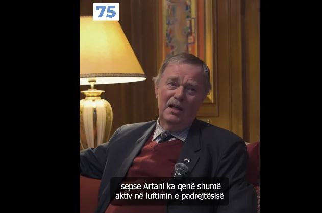 Büyükelçi Bosch, Artan Behramin'i destekliyor: Beni Lahey'de (Video)