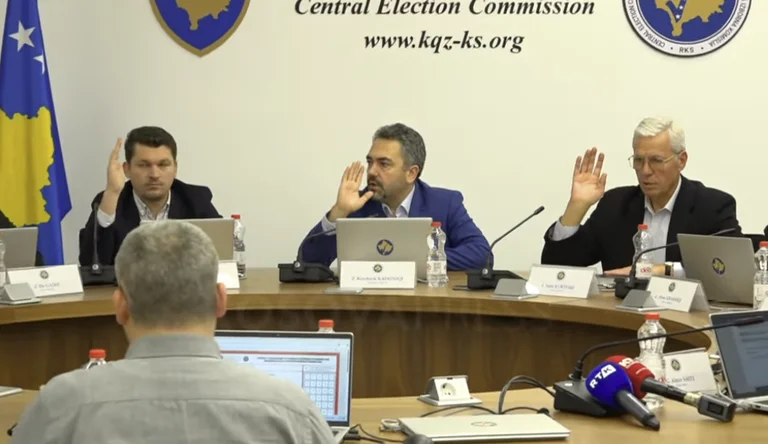 CEC Meeting: Seçim tavsiyesi kabul edildi