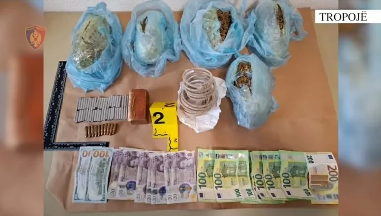 Drug and explosives seized in Puka, destination was Kosovo