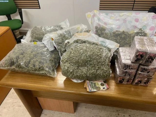 10kg di droga sequestrata, albanese arrestato in Italia