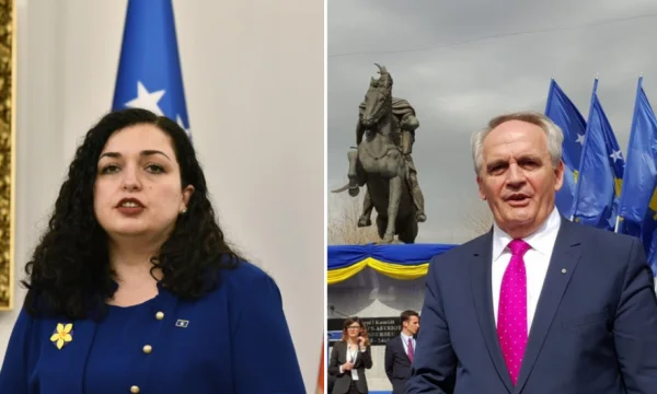 ג'ורג' דיידיי: Vjosa Osmani להתפטר הוא הפרה של החוקה של קוסובו, מצביע בגלוי על LVV