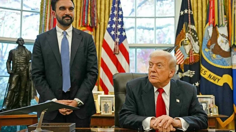 טראמפ מחכה בפגישה ממאדדן: הוא יהיה מנהיג גדול של ניו יורק.