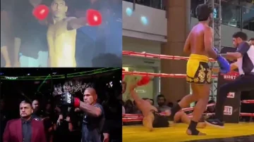 インドは完全にアレックス・ペレイラのエントリーをリングにコピーしましたが、わずか10秒後にノミネートされました