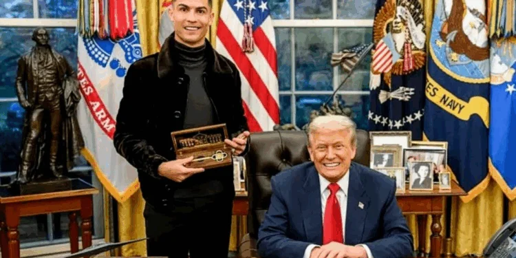 למה כריסטיאנו רונאלדו טופל כראש מדינה מטראמפ לבית הלבן