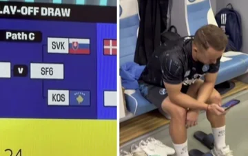 Sie spielen sich gegenseitig in Playoffs, beat-up Lobotkan.