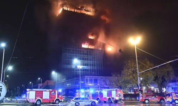 אש במרכז זאגרב, מגדל שוקולד” נשרף