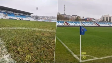 Acht Stunden vor dem Kosovo-Schweizer Spiel ist dies der Zustand des Stadions “Fadil Vokri” (VIDEO)