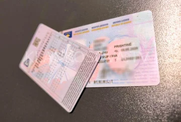 116 vozniško dovoljenje za dva tedna v glavnem mestu