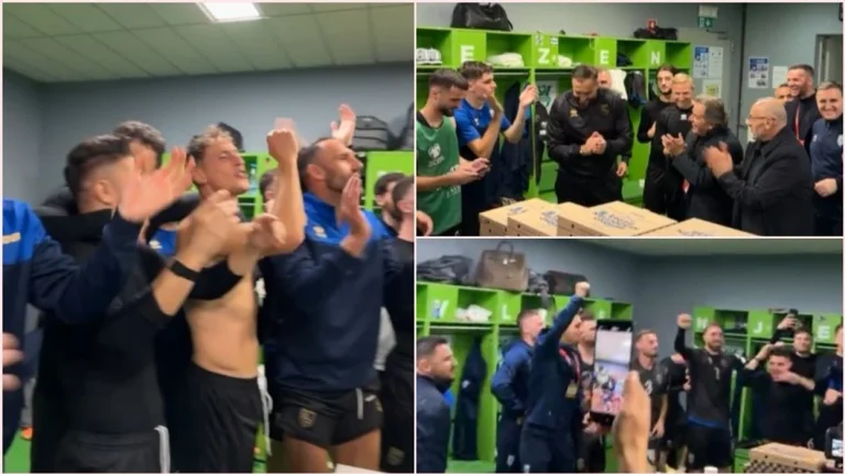 המפלגה המטורפת של קוסובו בבית אחרי ניצחון היסטורי על סלובניה