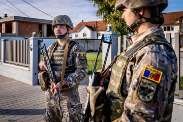 Moldavski vojaki KFOR patruljirali v regiji Gjakova