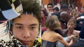 Mannen som attackerade Ariana Granden arresteras och senare släpptes och väntar på 1 300-euro-domen.