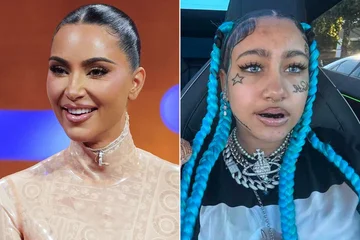 Vänner Kim Kardashian dotter, gör “piercing”
