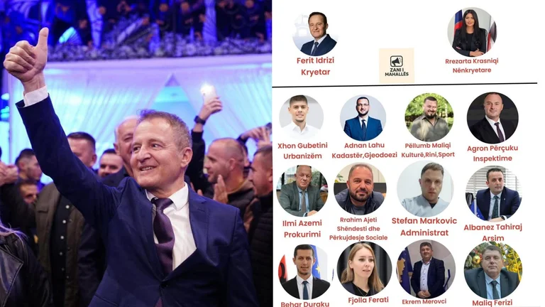 Még a Vushtrri, propaganda fő nevek: Ferri Idriz Hard