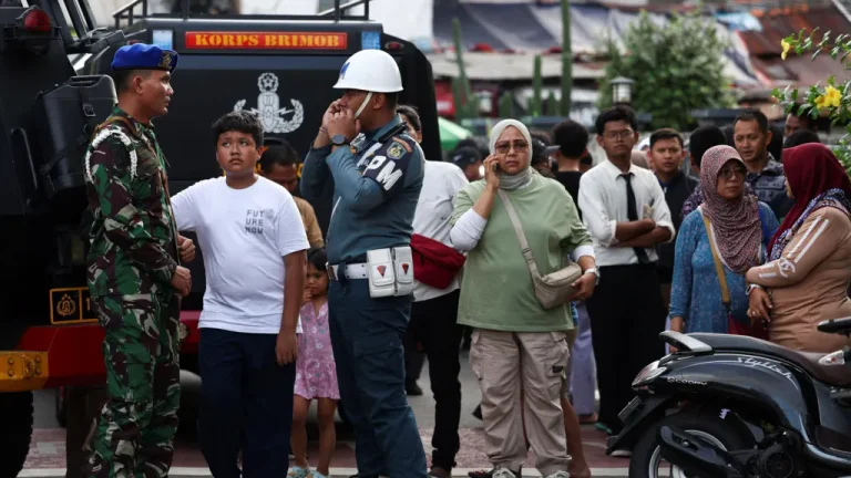 Több mint 50 sérült egy Jakarta mecsetben.